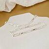 Set lantisor si bratara TOTUL MEU - 2 placute personalizate si lant din zale mari - Argint 925-Toate >> Argint 925 >> Lantisoare Argint >> Noutati