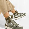 Sneakers dama imblaniti verzi Kaleria-Sneakers High-Top-Sneakers High-Top
