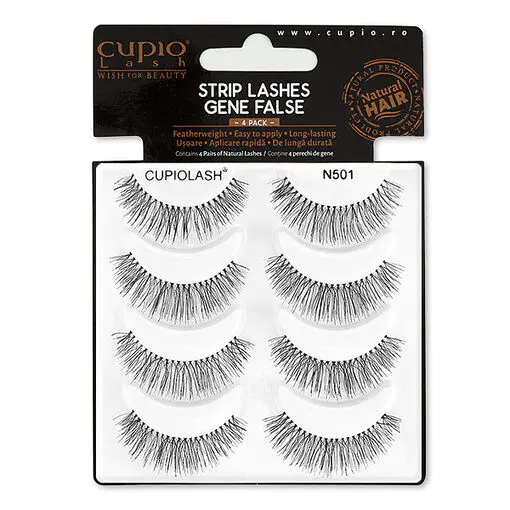 4Pack Gene false banda CupioLash Sweet Dream N501-Gene False-Gene False