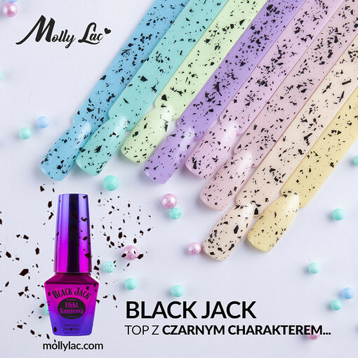 Black Jack Top Molly Lac 10ml - TC-A5 - EVERIN-PRIMER BAZA TOP ❤️