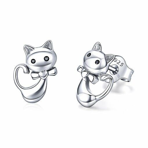 Cercei din argint Fairy Tail Cats-Cercei >> Cercei din argint