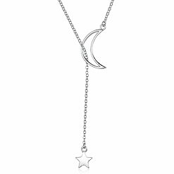 Colier din argint Silver Star & Moon-Coliere >> Coliere din argint