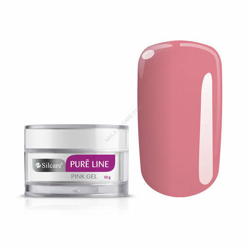 GEL CONSTRUCTIE PURE LINE 50 GR- PINK - PLP50 - Everin.ro-GELURI UV CONSTRUCTIE / BUILDER COVER / POLYGEL ❤️