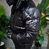 Geaca neagra din fas