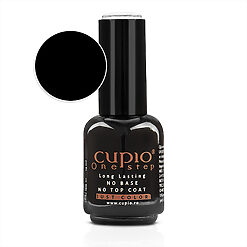 Gel Lac 3 in 1 Cupio One Step Black 15ml - R001-Oje Semipermanente 3 in 1-Oje Semipermanente 3 in 1