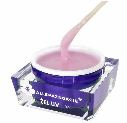 Gel UV Constructie- Perfect French Pink 50 ml Allepaznokcie - PFP50 - Everin.ro-GELURI UV CONSTRUCTIE / BUILDER COVER / POLYGEL ❤️
