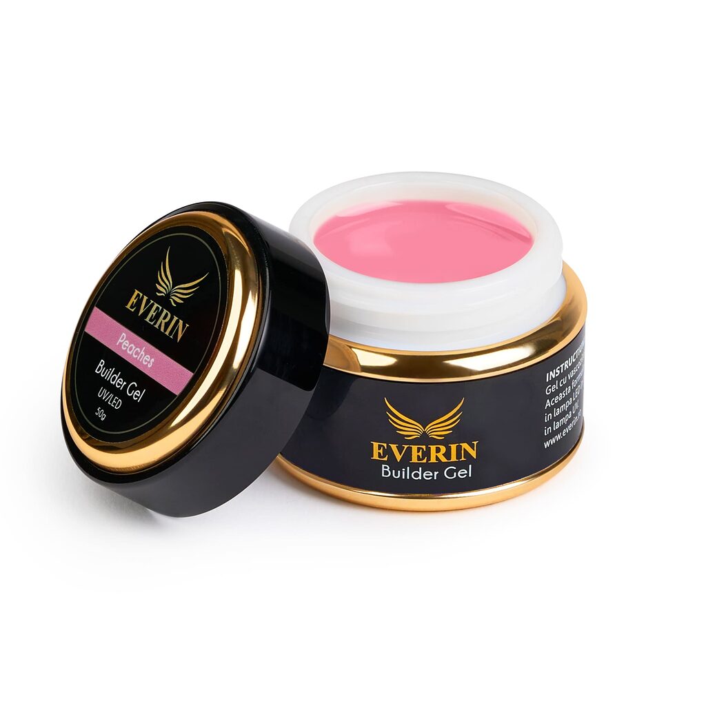 Gel constructie Everin Autonivelant Peaches 15gr - GE-46-15gr - Everin.ro-GELURI UV CONSTRUCTIE / BUILDER COVER / POLYGEL ❤️