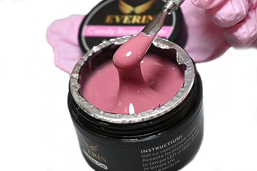 Gel constructie Everin- Candy Rose 50gr - GE-18 - Everin.ro-GELURI UV CONSTRUCTIE / BUILDER COVER / POLYGEL ❤️