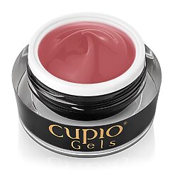 Gel pentru tehnica fara pilire Make-Up Fiber Deep Pink 50 ml-Geluri make-up cover