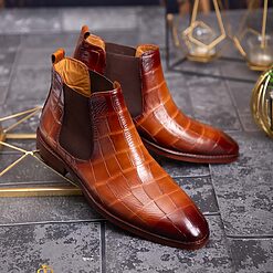 din piele 100% naturala - GH139-Ghete