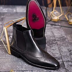 din piele 100% naturala - GH138-Ghete