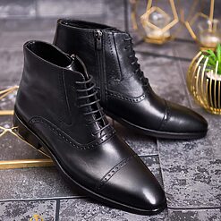 din piele 100% naturala - GH140-Ghete