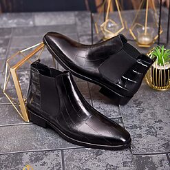 din piele 100% naturala - GH142-Ghete