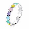Inel din argint Multicoloured Stars-Inele >> Inele din argint