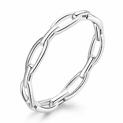 Inel din argint Silver Chain Ring-Inele >> Inele din argint