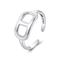 Inel reglabil din argint Silver Buckle-Inele >> Inele reglabile