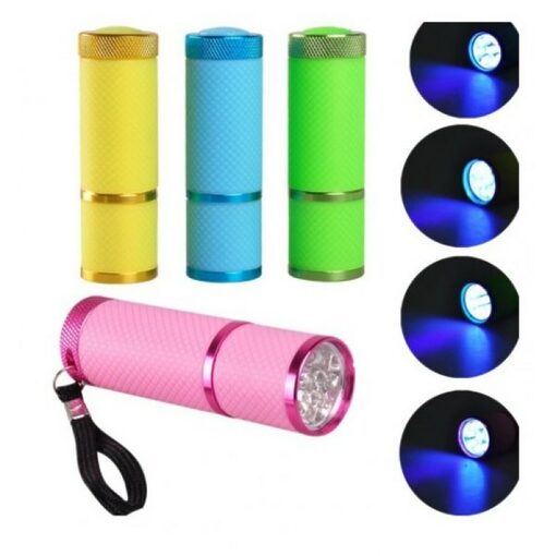 Mini lampa UV 9w tip lanterna- diverse culori - LL-9W - Everin.ro-USTENSILE SI ACCESORII ❤️