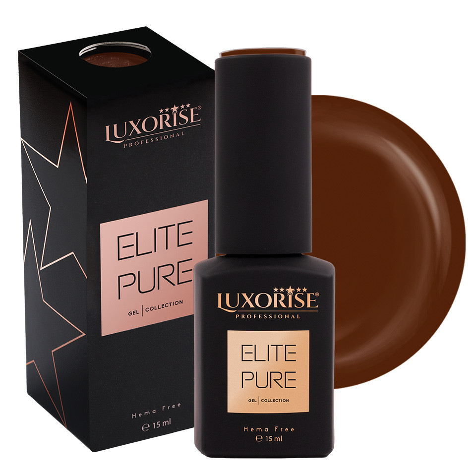 Oja Semipermanenta Hema Free LUXORISE ELITE PURE- Espresso Elegance