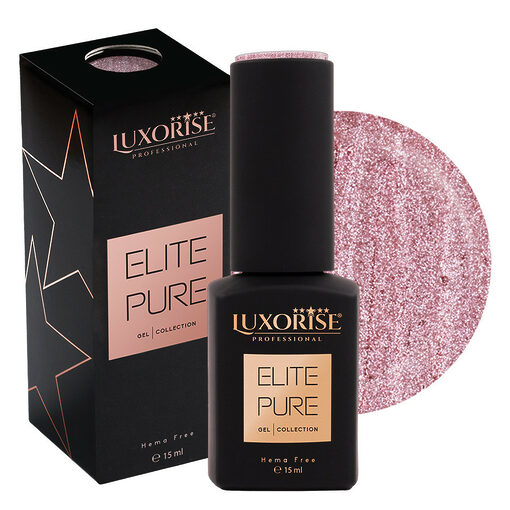 Oja Semipermanenta Hema Free LUXORISE ELITE PURE- Golden Rose