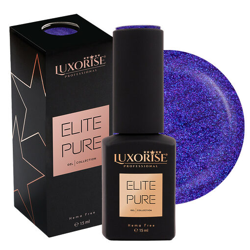 Oja Semipermanenta Hema Free LUXORISE ELITE PURE- Imperial Indigo