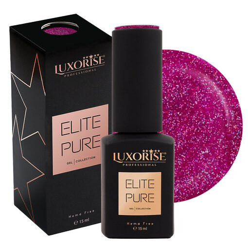 Oja Semipermanenta Hema Free LUXORISE ELITE PURE - Posh Pink