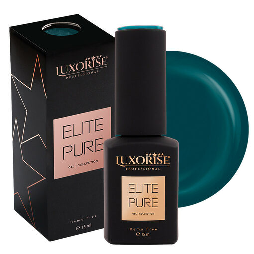 Oja Semipermanenta Hema Free LUXORISE ELITE PURE- Twilight Teal