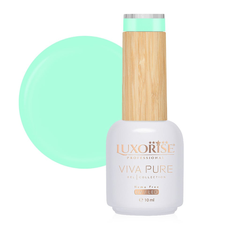 Oja Semipermanenta Hema Free Viva Pure LUXORISE - Mint Cocktail 10ml-Oja Semipermanenta > Oja Hema Free LUXORISE 10ml