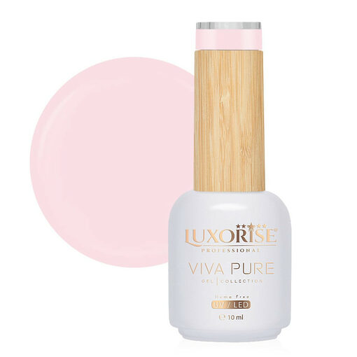 Oja Semipermanenta Hema Free Viva Pure LUXORISE - Pink Poise 10ml-Oja Semipermanenta > Oja Hema Free LUXORISE 10ml