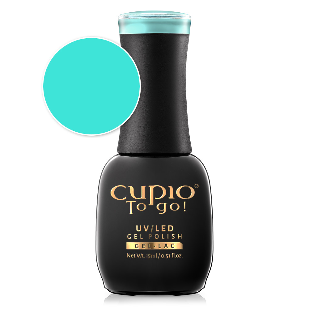 Oja semipermanenta Cupio To Go! Island Blue 15ml-Manichiura-Manichiura