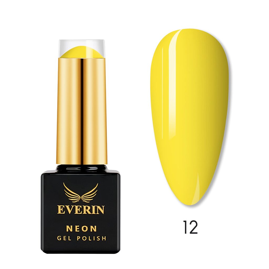 Oja semipermanenta Everin Neon 7ml- 12 - EN-12 - Everin.ro-OJA SEMIPERMANENTA ❤️