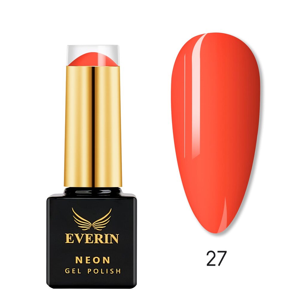 Oja semipermanenta Everin Neon 7ml- 27 - EN-27 - Everin.ro-OJA SEMIPERMANENTA ❤️