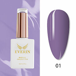 Oja semipermanenta Everin- Royal Collection 10ml- 01 - ERC-01 - Everin.ro-OJA SEMIPERMANENTA ❤️