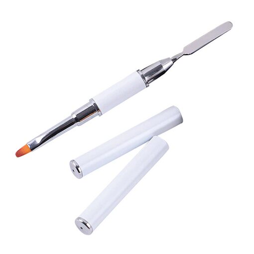 Pensula spatula pentru polygel White - PSP-WHITE - Everin.ro-USTENSILE SI ACCESORII ❤️