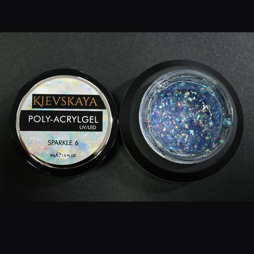 Poly-Acrylgel Sparkle Kievskaya 30gr-SPARKLE06 - SPARKLE06 - Everin.ro-Polygel / Acryl❤️