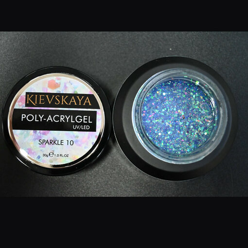 Poly-Acrylgel Sparkle Kievskaya 30gr-SPARKLE10 - SPARKLE10 - Everin.ro-Polygel / Acryl❤️