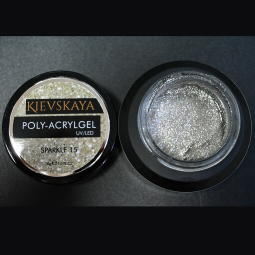 Poly-Acrylgel Sparkle Kievskaya 30gr-SPARKLE15 - SPARKLE15 - Everin.ro-Polygel / Acryl❤️