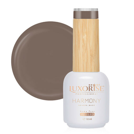 Rubber Base Hema Free LUXORISE Harmony - Cashmere Cocoa 10ml-Rubber Base > Rubber Base HARMONY 10ml