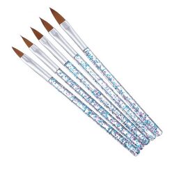 Set 5 pensule pentru acryl - K84R - EVERIN-USTENSILE SI ACCESORII ❤️