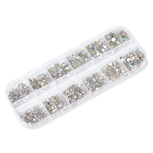 Set cristale unghii Splendor Silver-Manichiura-Manichiura