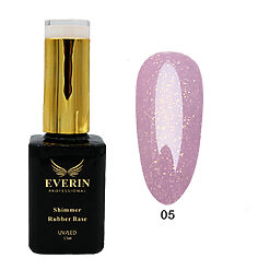 Shimmer Rubber Base Everin 15ml- 05 - SRB-05 - Everin.ro-EVERIN