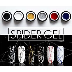 Spider gel FSM ROSU #3 - SP092 - Everin.ro-GELURI COLORATE ❤️