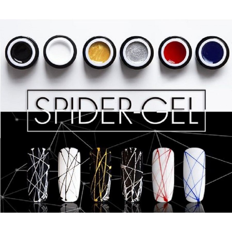 Spider gel FSM ROSU #3 - SP092 - Everin.ro-GELURI COLORATE ❤️