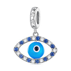 Talisman din argint Blue Eye-Talismane >> Talismane din Argint (toate)