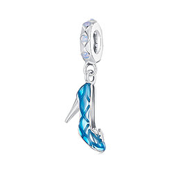 Talisman din argint Cinderella's Shoe-Talismane >> Talismane din Argint (toate)