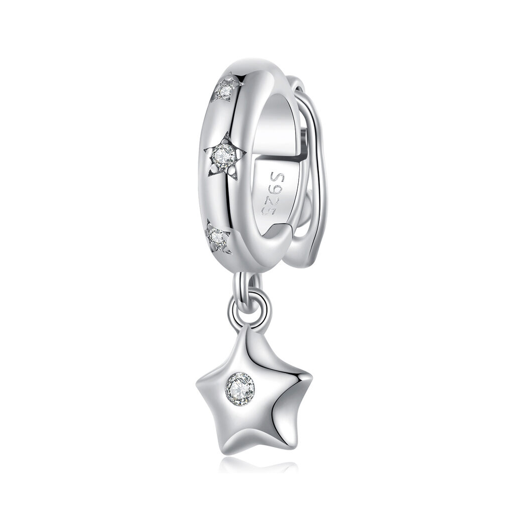 Talisman din argint Crystal Band Shiny Star-Talismane >> Talismane din Argint (toate)