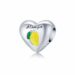 Talisman din argint I love Mango-Talismane >> Talismane din Argint (toate)