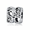 Talisman din argint In Love with Letter H-Talismane >> Talismane din Argint (toate)