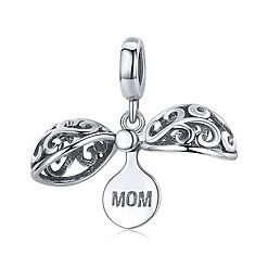 Talisman din argint Mom Locket-Talismane >> Talismane din Argint (toate)