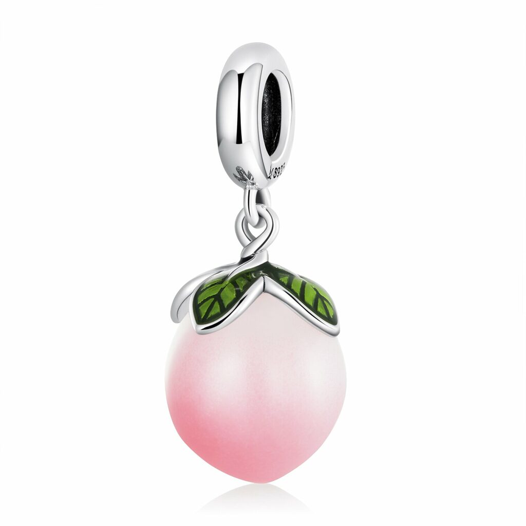 Talisman din argint Peach Charm-Talismane >> Talismane din Argint (toate)