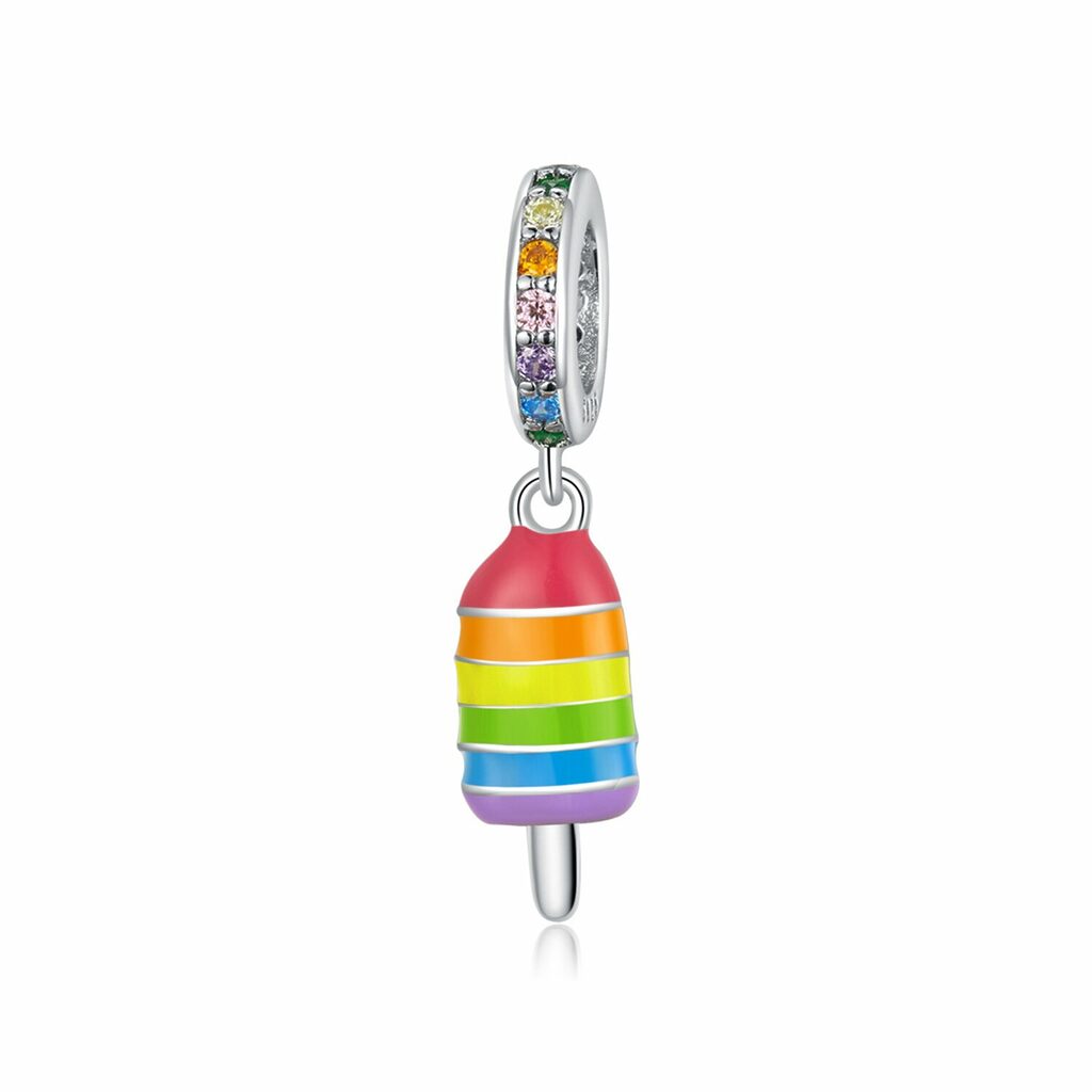 Talisman din argint Rainbow Icecream-Talismane